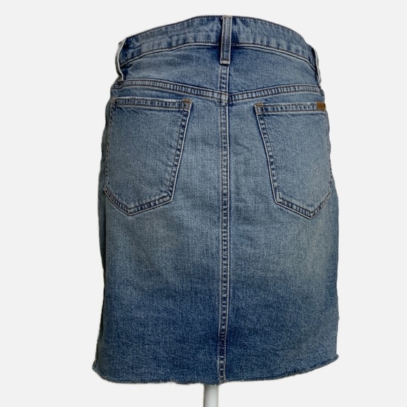 Joes Jeans Denim Skirt 27 Coastal Cowgirl Raw Hem - Picture 2 of 10